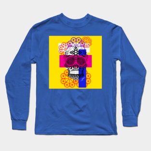 A death with a smile ecopop Long Sleeve T-Shirt